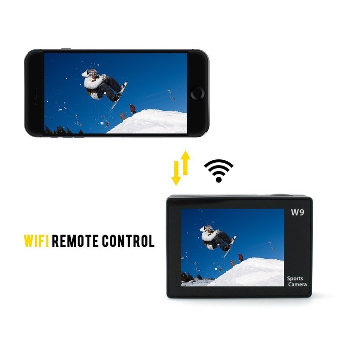 Skyreo SRW9 GoChamp H.264 Video Recording Sports Camera N4
