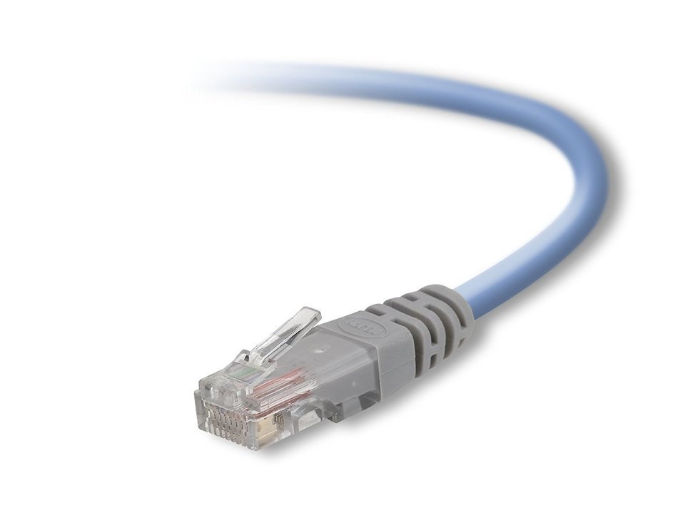 Belkin 25-Foot CAT5e Crossover Molded Networking Cable (Yellow) N4