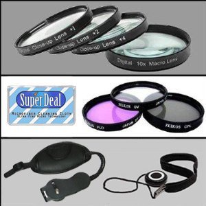 Professional Filter Kit for Sony Alpha A330, A230L, DSLRA500 Digital SLR Cameras with 18-55mm Lens N3