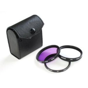 Professional Filter Kit for Sony Alpha A330, A230L, DSLRA500 Digital SLR Cameras with 18-55mm Lens N4