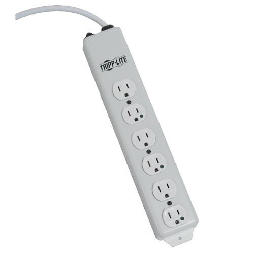 Tripp Lite 4 Outlet Medical-Grade Power Strip, UL1363 NOT for Patient-Care Vicinity, 15ft Cord w/ 5-15P-HG Plug... N7