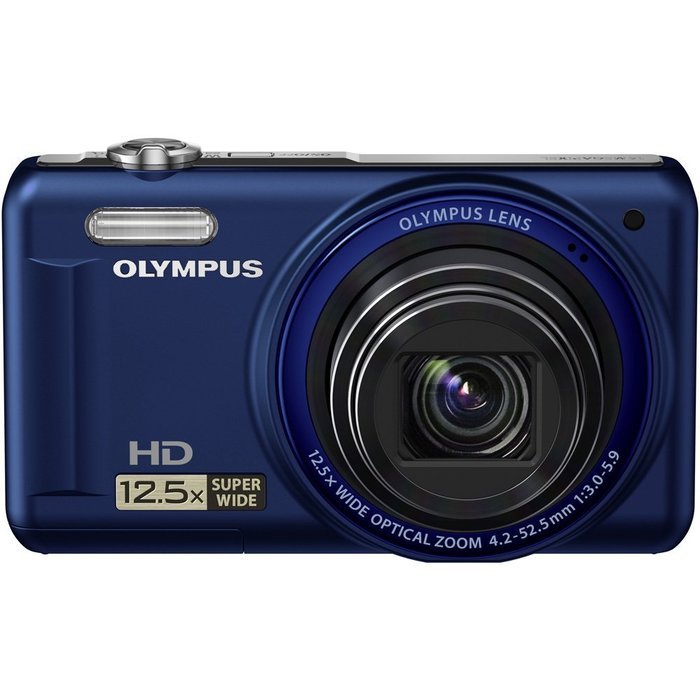 Olympus VR-320 14 MP Digital Camera with 12.5x Optical Zoom and 3" LCD (Silver) (Old Model) N5
