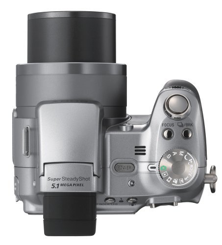 Sony Cybershot DSCH1 5.1MP Digital Camera with 12x "Steady Shot" Zoom (Discontinued by Manufacturer) N8