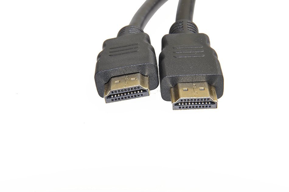 3 Feet High Speed HDMI Cable - Black and Gold Plated - By NETCNA N3