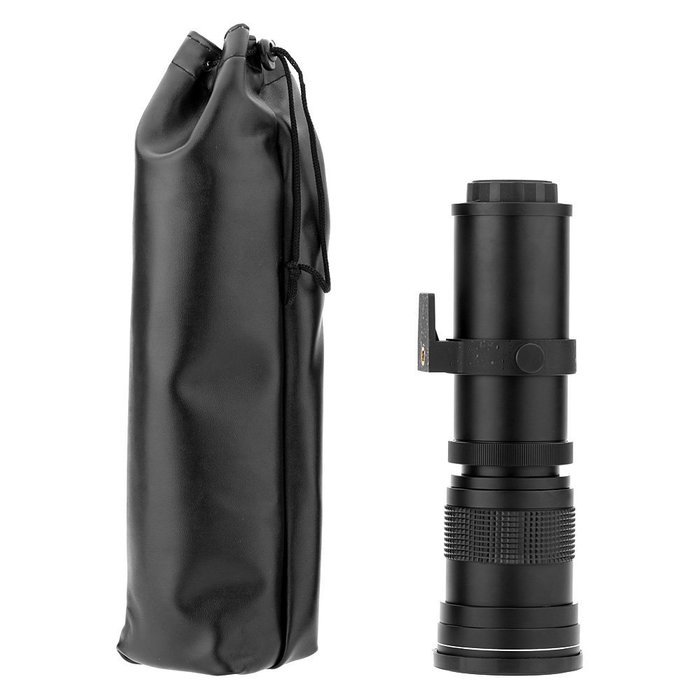 Andoer 420-800mm F/8.3-16 HD Super Telephoto Manual Zoom Lens for Canon Nikon Minolta Sony Pentax Olympus DSLR... N6