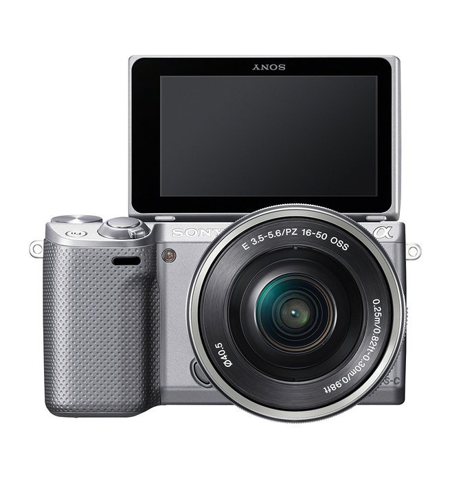 Sony NEX5RL/S NEX5N/S + 16-50mm Power Zoom, (Silver) N4