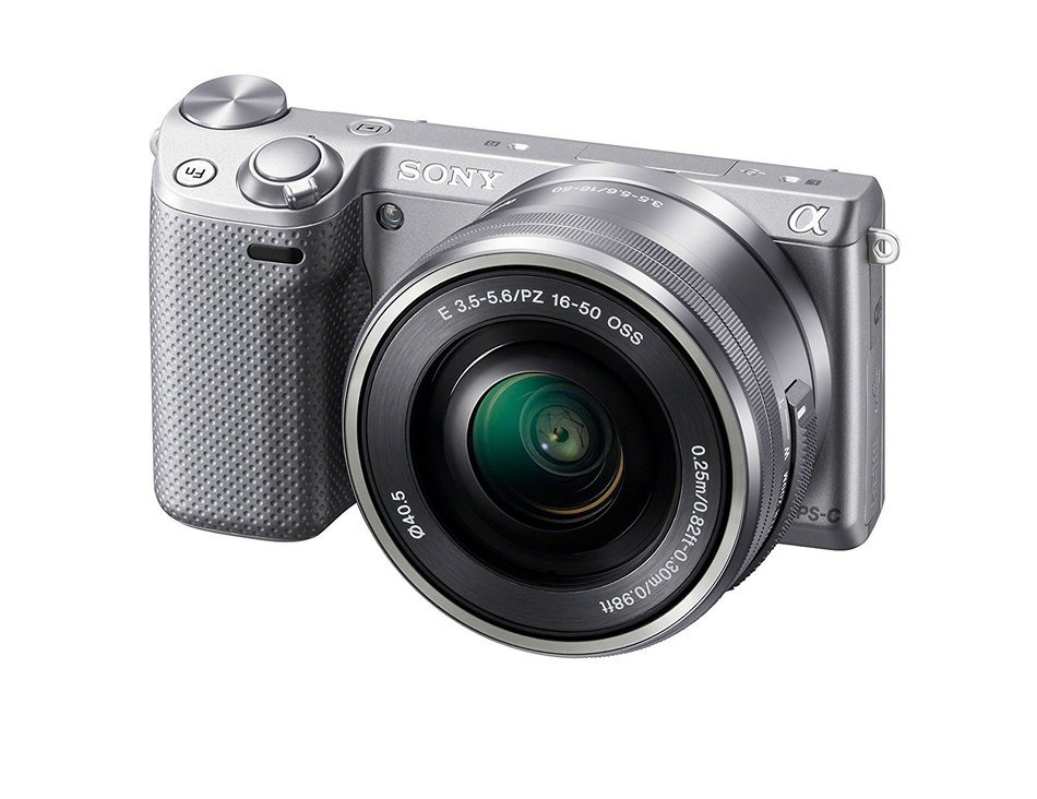 Sony NEX5RL/S NEX5N/S + 16-50mm Power Zoom, (Silver) N5
