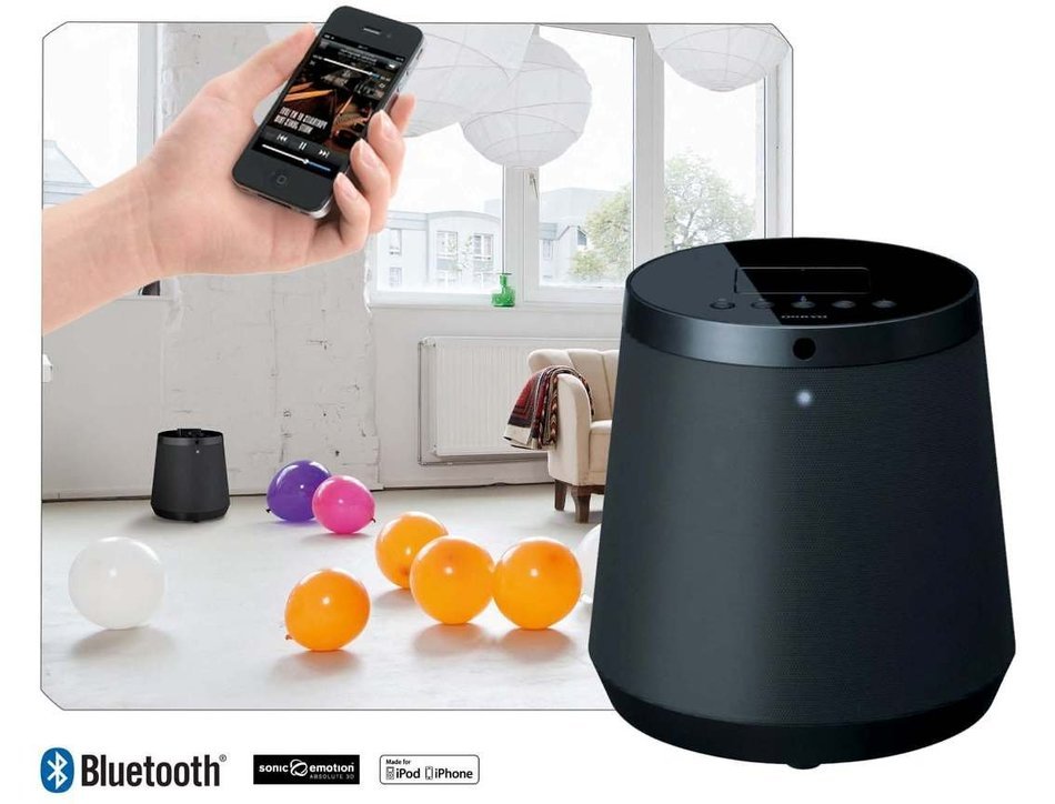 Onkyo RBX-500 iLunar Bluetooth Music System N6