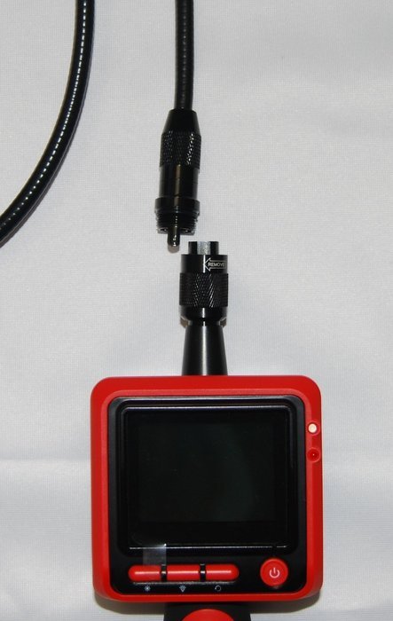 Vividia Mini 5.5mm HD Portable Digital Flexible Inspection Camera with 2.4" LCD Monitor N4