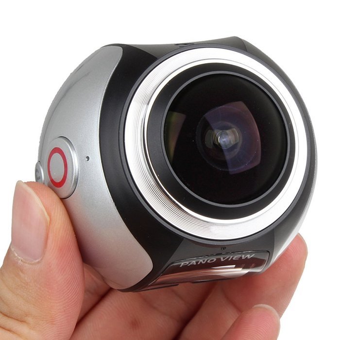 Blueskysea 4K 360&deg; Wifi Mini Camera Panoramic Camera 24482448 16M Ultra HD 3D Sport Action Driving VR Camera (... N17
