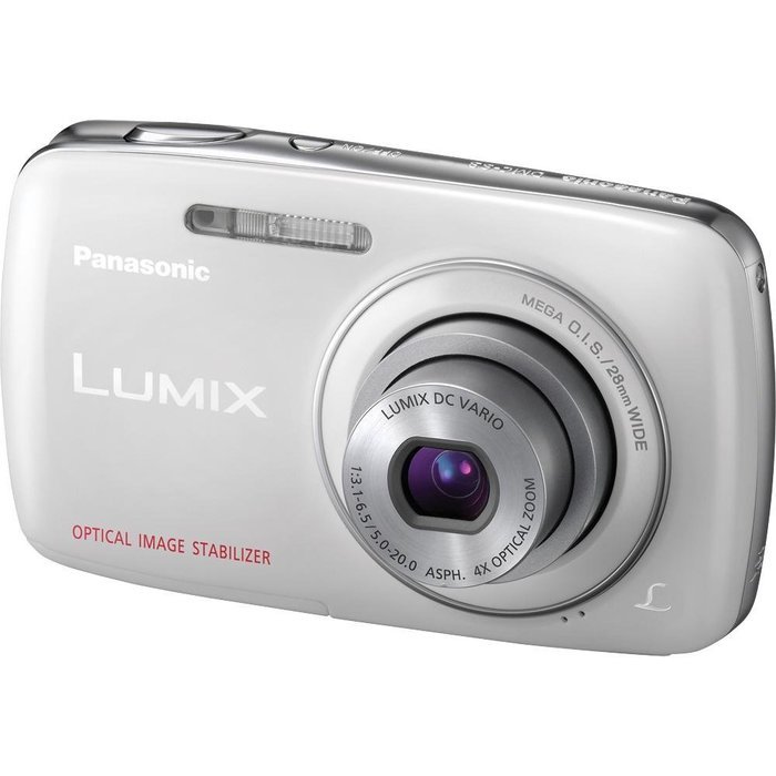 Panasonic Lumix DMC-S3 14.1 MP Digital Camera with 4x Optical Image Stabilized Zoom with 2.7-Inch LCD (White)