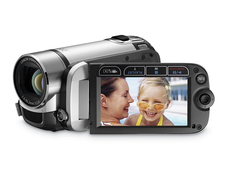 Canon FS200 Flash Memory Camcorder w/41x Advanced Zoom (Misty Silver) - 2009 MODEL (Discontinued by Manufacturer) N9