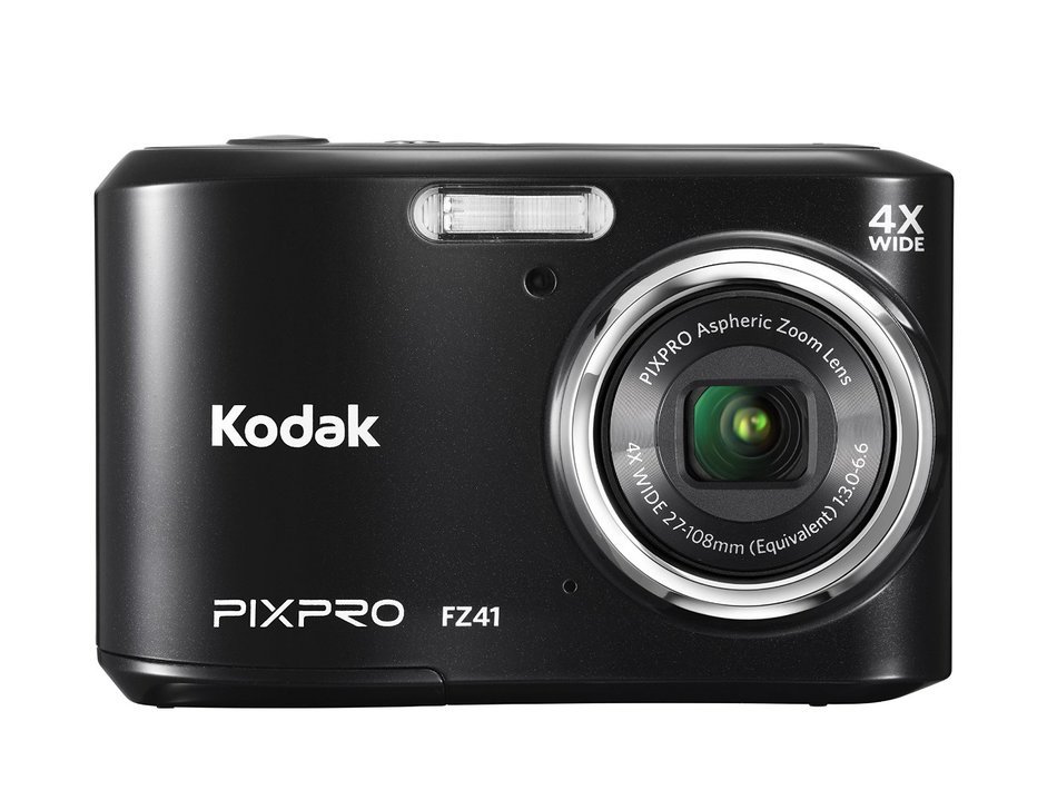 Kodak PIXPRO Friendly Zoom FZ41 16 MP Digital Camera with 4X Optical Zoom and 2.7" LCD Screen (Silver) N13