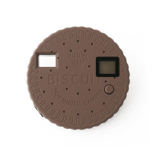 Fuuvi Biscuit Shaped Toy Digital Camera Biscuit-2 Cocoa N4