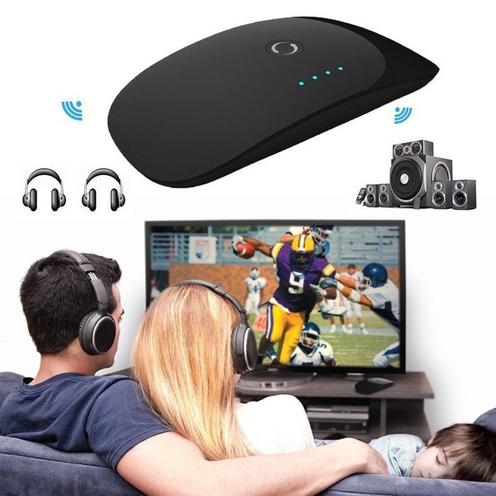 2 in 1 Wireless Bluetooth 3.0 Transmitter and Receiver 3.5mm A2DP Stereo Audio Adapter N5