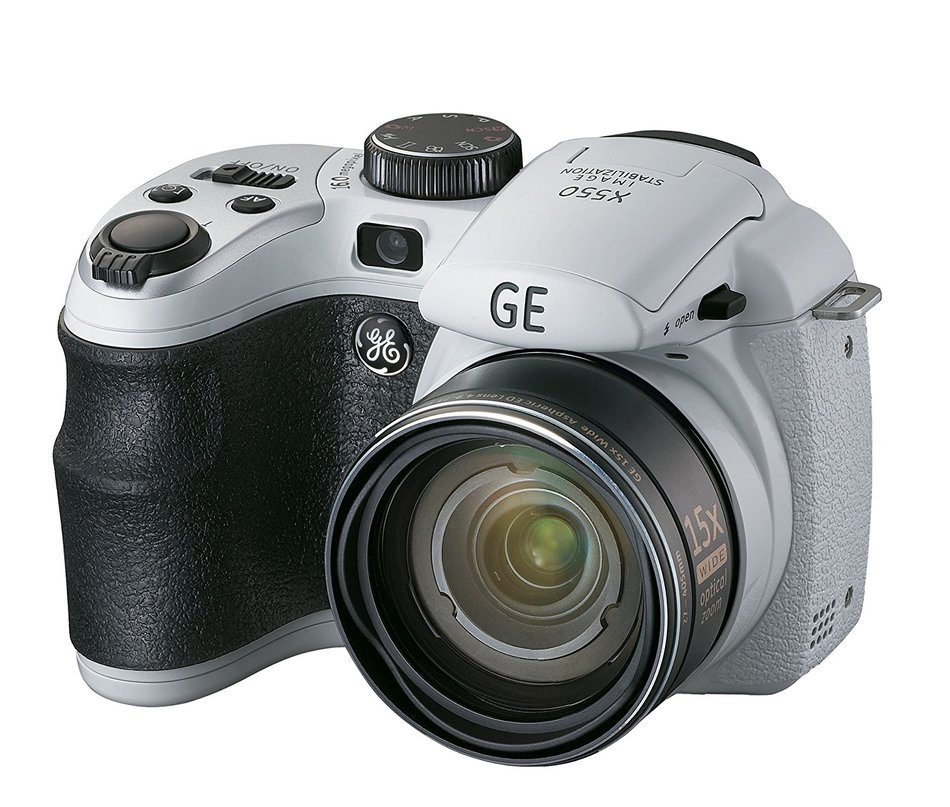 General Imaging Power PRO X550-WH 16Digital Camera with 16MP, 15X Optical Zoom, 2.7-Inch LCD and 27mm Wide Angle... N6
