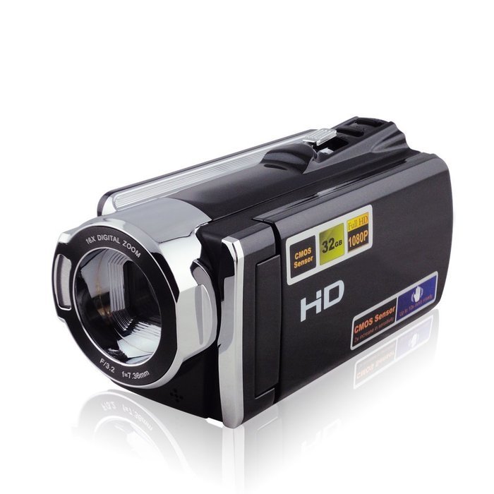 Toughsty&trade; 2.7" TFT LCD 16X Digital Zoom 720P Full HD Digital Video Camcorder Camera DV With 270 Degrees Rotation... N6