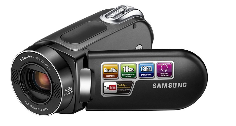 Samsung SMX-F34 Flash Memory Camcorder w/16GB Memory & 42x Intelli-Zoom (Black) (Discontinued by Manufacturer) N7