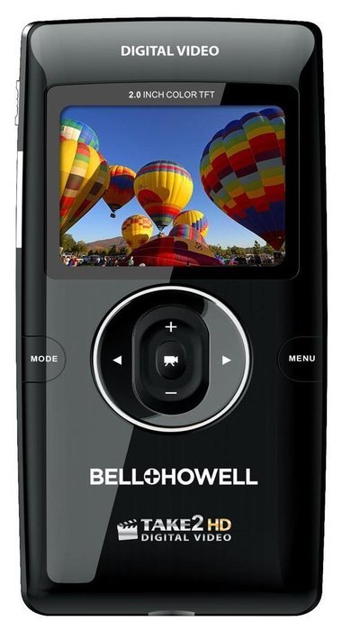 Bell+Howell Take2HD T200-BK Camcorder with HD Recording, 1x Optical Zoom and 2-Inch LCD Screen (Black) (Discontinued...