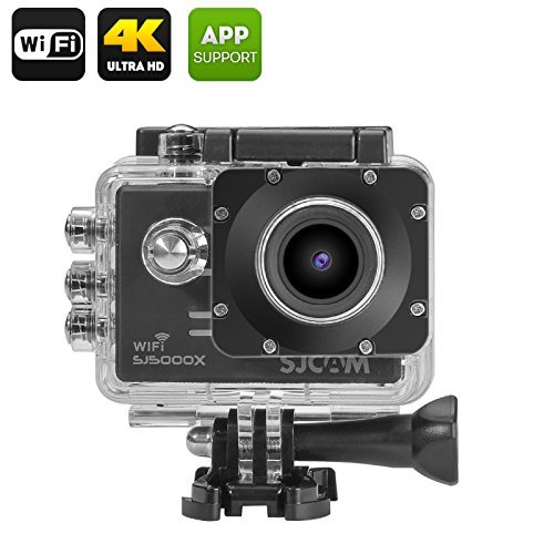 SJCAM SJ5000X Elite Edition Action Camera - Gyro Sensor, 4K, Wi-Fi, Loop Recording, WDR, 170 Degree Lens (Black) N3