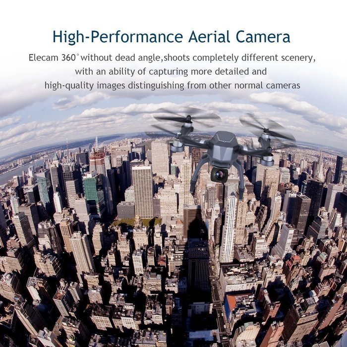 Elephone 360 Degree Mini VR Dual Spherical Lens 1080P @30fps Full HD Wi-Fi Digital Photography Video Capture Action... N2