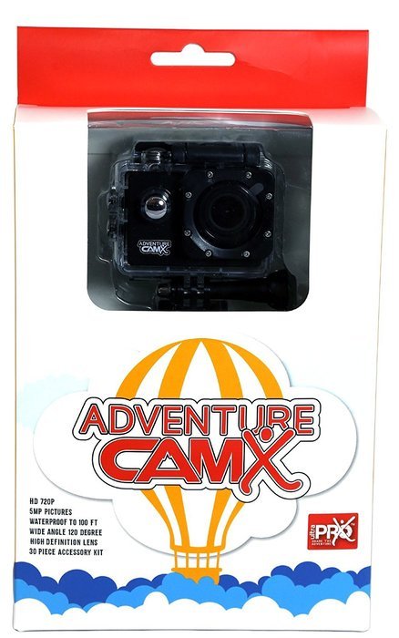 UltraProX Adventure CamX HD 720P for the Young Explorer Includes Memory Card & Accessory Kit for GoPro N7
