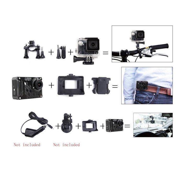 Andoer SOOCOO S33WS Pro WiFi Sport Action Camera 1080P 16MP 150 Degree Wide Angle 30M Waterproof DVR FPV with... N7
