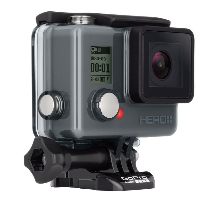 GoPro HERO+ Action Camcorder (Built-in Wi-Fi and Bluetooth Enabled, 1080p Movie, 8MP Photo, Waterproof to 131&rsquo;) N3