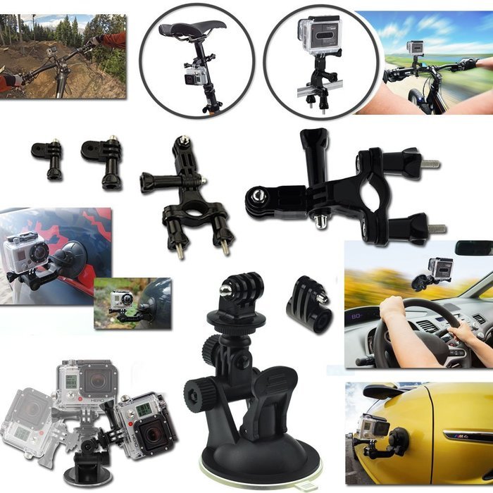 Xtech&reg; 30 Piece Accessory Kit for GoPro HERO4 Hero 4, GoPro Hero3+ Hero 3+, GoPro Hero3 Hero 3, GoPro Hero2 Hero... N2