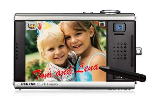 Pentax Optio T10 6MP Digital Camera with 3x Optical Zoom N4