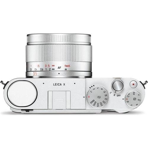 Leica X (typ 113) 16.5MP Digital Camera with 3-Inch TFT LCD (Silver) N8