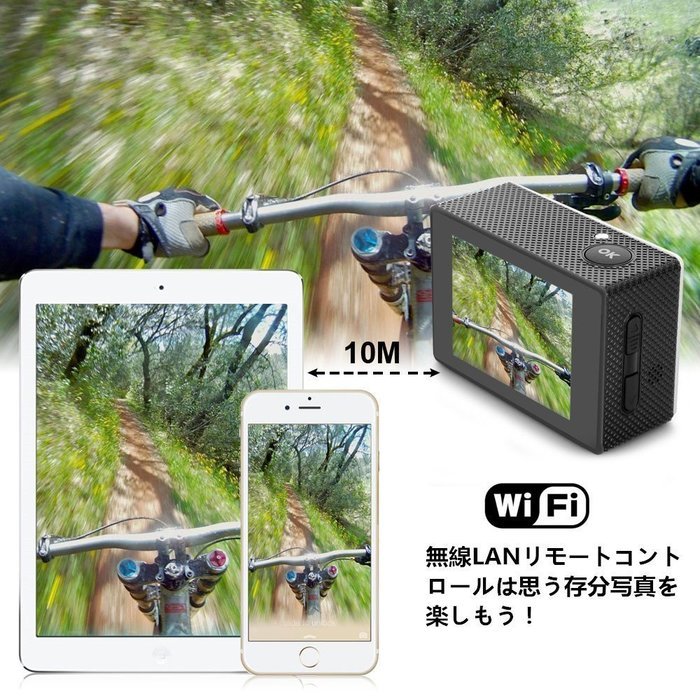 IVSO Ultra HD 4K Sport Action Camera WIFI 4K 60fps HDMI 20MP+ 170 Degree Wide Viewing Angle 2.0 inch LCD Screen... N5