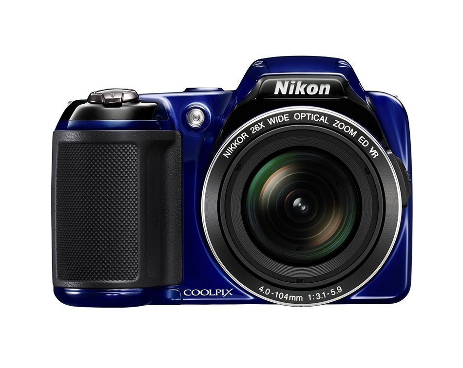 Nikon COOLPIX L810 16.1 MP Digital Camera with 26x Zoom NIKKOR ED Glass Lens and 3-inch LCD (Blue) N11