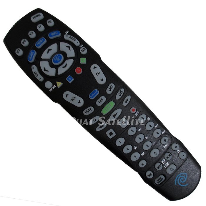 TWC Phillips RC122 Time Warner Cable MOTOROLA Box 5 Devices Universal Remote Control BLUE LOGO