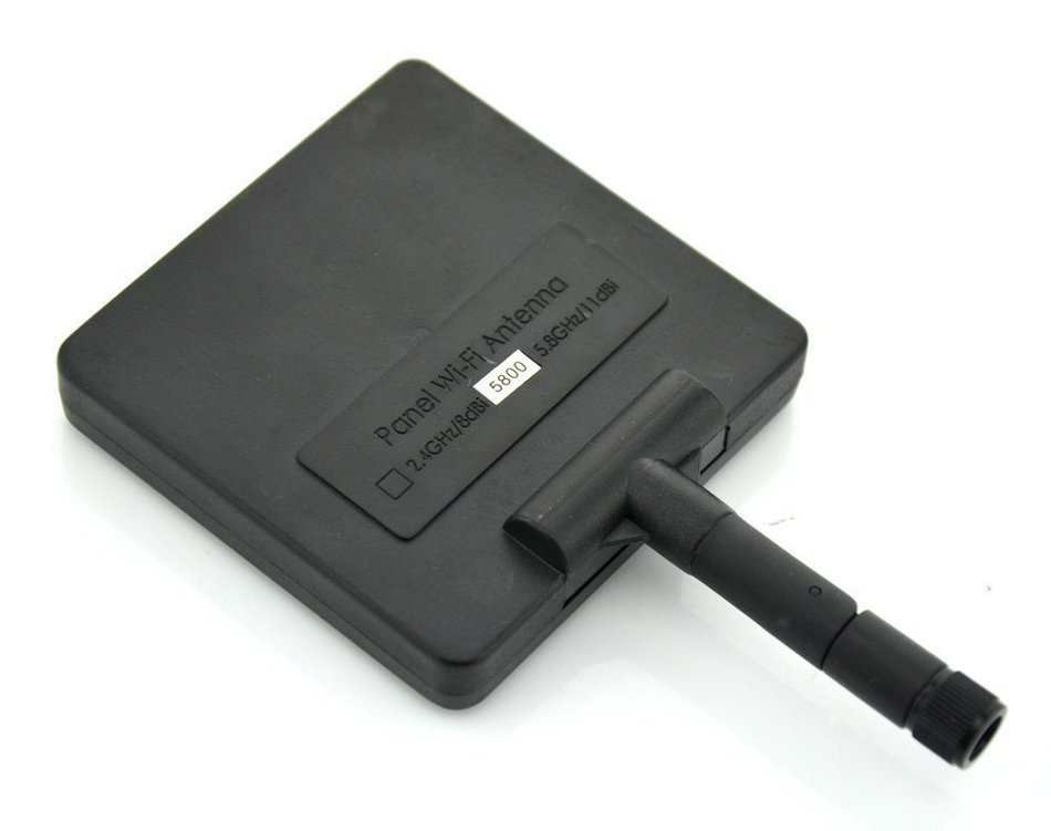 FPV 5.8ghz 11dbi High-gain Panel Antenna Aerial 200mw Rp-sma for Rc 5.8g Receiver (Inner Hole) (Female Plug（rp-sma ）) N6