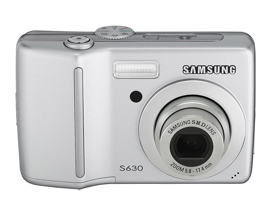 Samsung Digimax S630 6MP Digital Camera with 3x Optical Advanced Shake Reduction Zoom (Black) N2