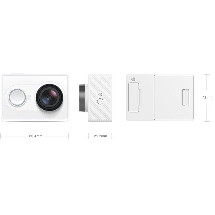 Xiaoyi Yi Action Camera with Wi-Fi, Green - International Version N3