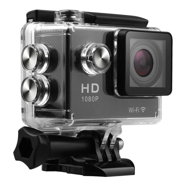 CHICPICK 2.0 Inch 12MP WIFI Waterproof Sports Camera + Remote Control + Wrench Spanner + Shockproof Carry Bag... N7