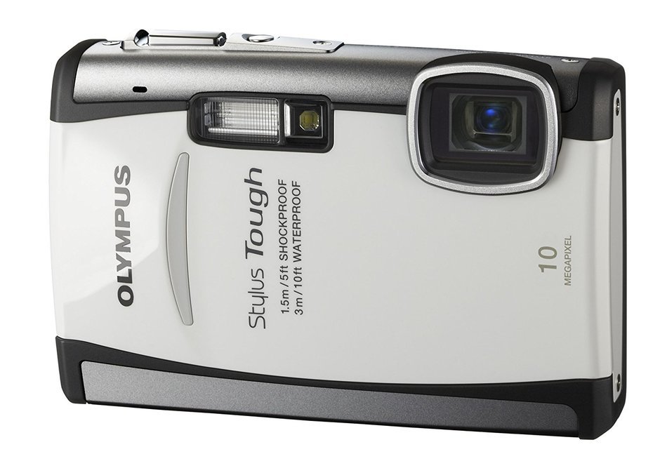 Olympus Stylus Tough-6000 10 MP Waterproof Digital Camera with 3.6x Wide Angle Optical Dual Image Stabilized Zoom... N7
