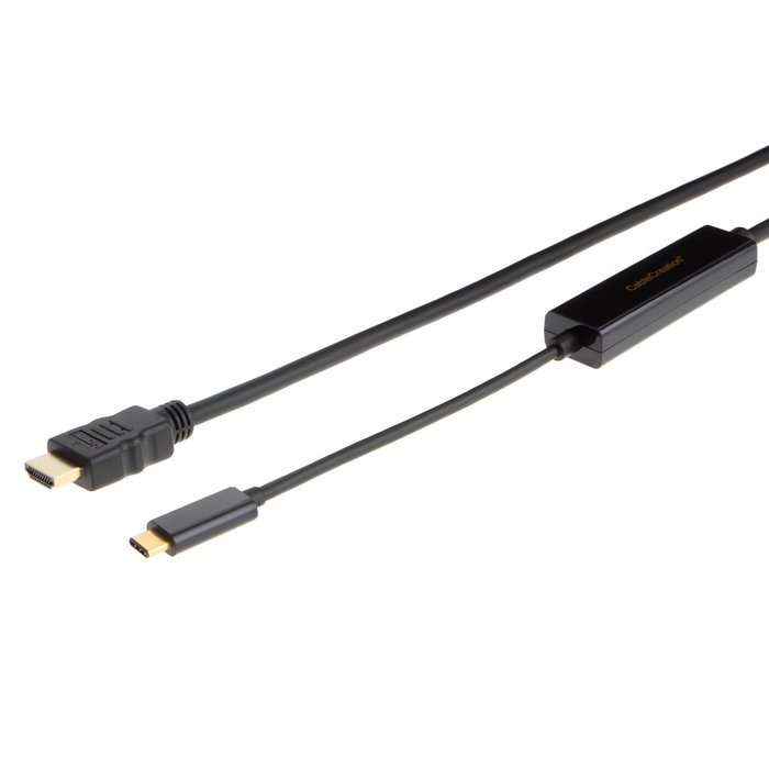 CableCreation 16FT USB Type C (USB-C) to HDMI Cable (DP Alt Mode) for Apple The New Macbook/ Chromebook Pixel/... N4