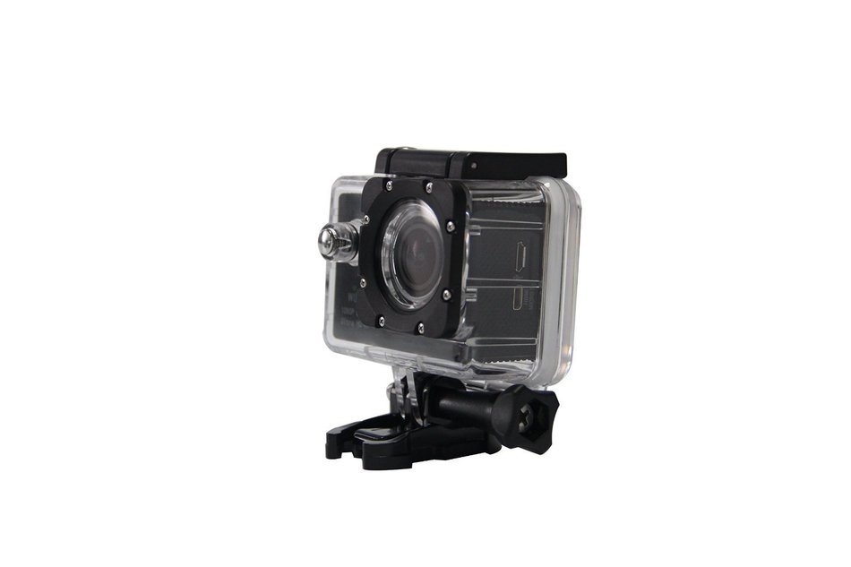 GVB GVB-CM Ultra HD 4k Wide Angle Sports Action Camera with Waterproof Housing (Black) N10