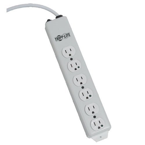 Tripp Lite 4 Outlet Medical-Grade Power Strip, UL1363 NOT for Patient-Care Vicinity, 15ft Cord w/ 5-15P-HG Plug... N9