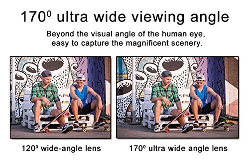 Boblov H9R Remote Action Camera Ultra HD 4K WiFi 1080P Sport DV 2.0 LCD 170D Lens Helmet Cam Go Waterproof Pro... N5