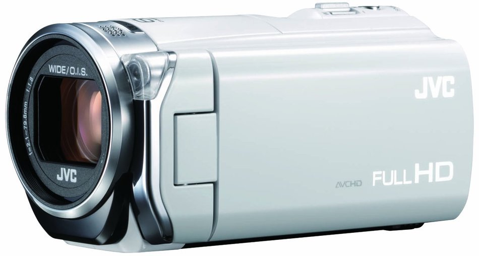 JVC KENWOOD JVC Camcorder EVERIO GZ-E565 Internal memory 32GB White GZ-E565-W - International Version (No Warranty)