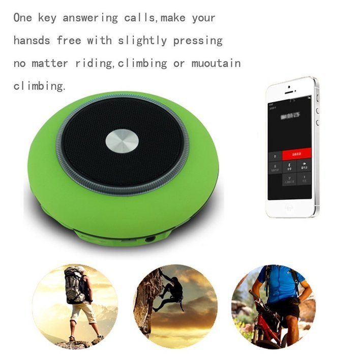 iUFO Portable Wireless Bluetooth Speaker Colorful Light Bell Compatible with iPhone/iPad/iPod/Smartphones/Tablets... N14