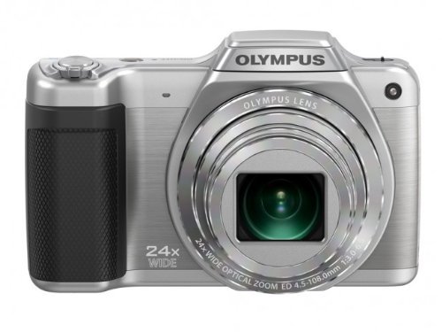 Olympus Stylus SZ-15 Digital Camera with 24x Optical Zoom and 3-Inch LCD, Silver N3