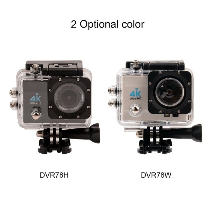 inkint Waterproof Ultra HD Wifi Sports Action Camera 4K 170&deg;Wide Angle DV + Wrist 2.4G Wireless Remote Control... N5