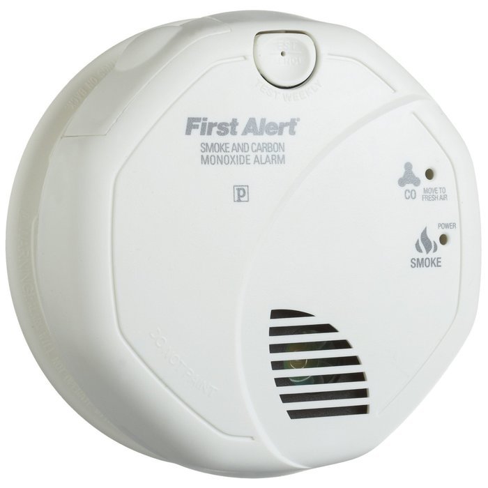 First Alert Imitation CO2 Detector Camera/DVR with True NightVision and 6 Month Battery Power-DOWN VIEW N2