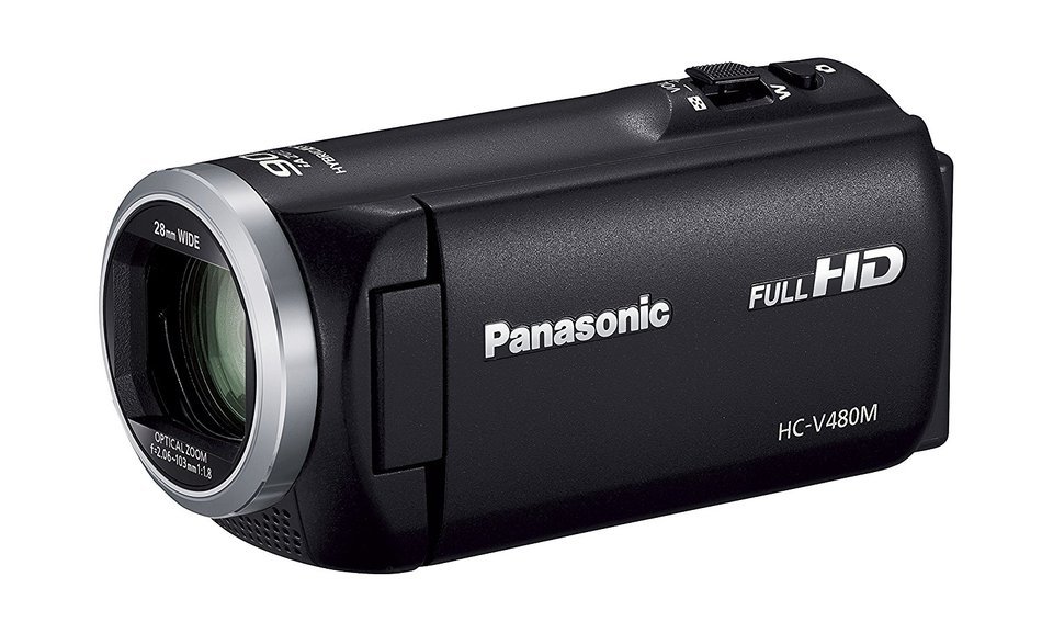 Panasonic Full high-definition Video Camera (black) HC-V480M-K with a built-in SD-adaptive 32GB memory N2