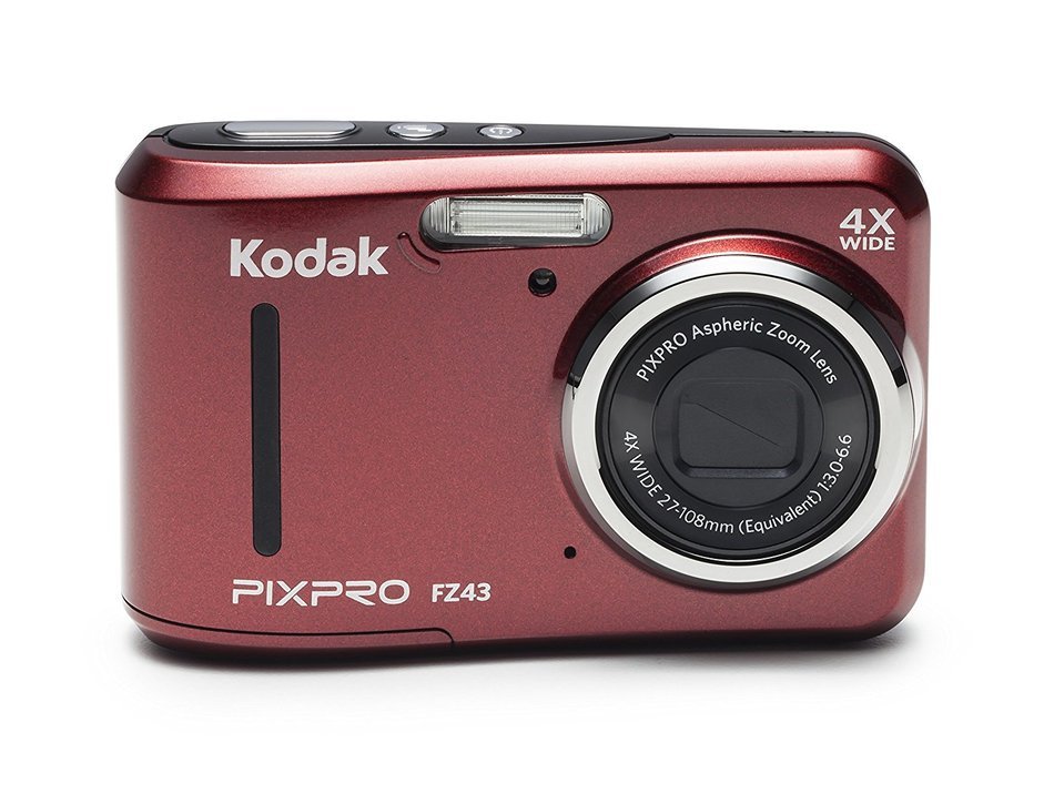 Kodak PIXPRO Friendly Zoom FZ41 16 MP Digital Camera with 4X Optical Zoom and 2.7" LCD Screen (Silver) N14